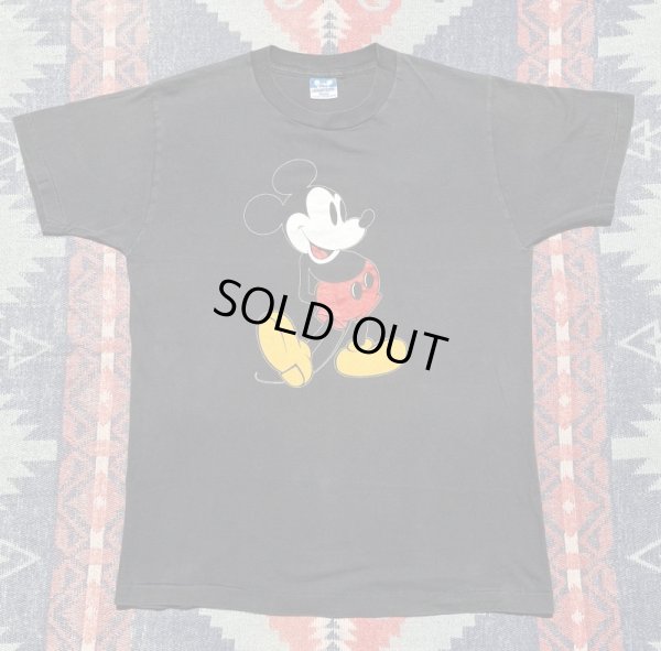 画像1: 80’s Disney "Mickey"プリントTシャツ