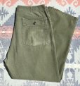 画像1: 1970’ OG-107 Cotton Sateen Utility Trousers (38x31) (1)