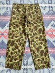 画像6: 1940’s (WW2) USMC P-44 Frogskin Camouflage Pants (37x29.5)