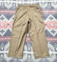 画像4: 61’ NOS ARMY Cotton Khaki Chino Trousers (w-36)