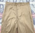 画像3: 61’ NOS ARMY Cotton Khaki Chino Trousers (w-36)