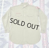 40’s〜 BSA Cotton Shirt (Removable button)
