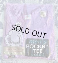 70’s〜 K-Mart(FTUIT OF THE LOOM)Pocket Tee Shirt Dead Stock
