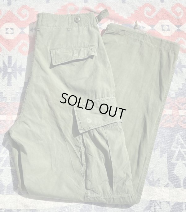 画像1: 60’s "2nd" Jungle Fatigue Trousers (Non-rip Poplin) S-R