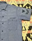 画像2: 60’s〜USN Chambray Shirt ( Short Sleeve)