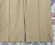 画像13: N.O.S. ARMY Cotton Khaki Chino Trousers (32x30)