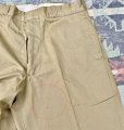 画像12: N.O.S. ARMY Cotton Khaki Chino Trousers (32x30)