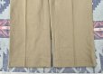画像10: N.O.S. ARMY Cotton Khaki Chino Trousers (32x30)