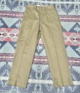 画像2: N.O.S. ARMY Cotton Khaki Chino Trousers (32x30)