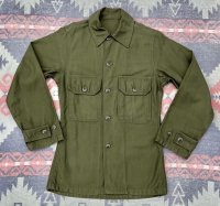 60’s ARMY "2nd" OG-107 Cotton Sateen Utility Shirt( Excellent)