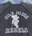 画像2: 60’s~ "Ole Miss Rebels" 2 Tone Sweat Shirt (2)