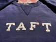 画像2: 60’s "TAFT" Single V Felt Letter Sweat Shirt