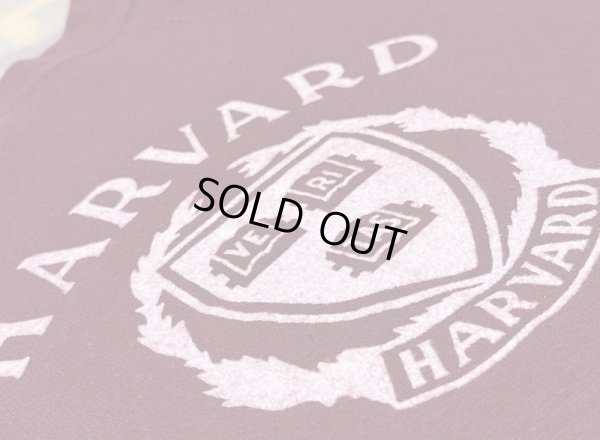 画像3: 70’s Championフロッキープリント" HARVARD"Univ. Sweat Shirt