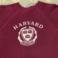 画像2: 70’s Championフロッキープリント" HARVARD"Univ. Sweat Shirt (2)
