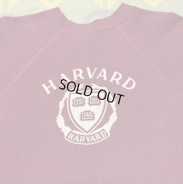 画像2: 70’s Championフロッキープリント" HARVARD"Univ. Sweat Shirt