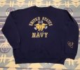 画像1: 70’s〜DODGER製 US NAVY Sweat Shirt (XL) (1)