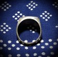 画像5: Old USN Silver Ring(シルバー950)17g Large Size