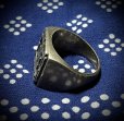 画像3: Old USN Silver Ring(シルバー950)17g Large Size