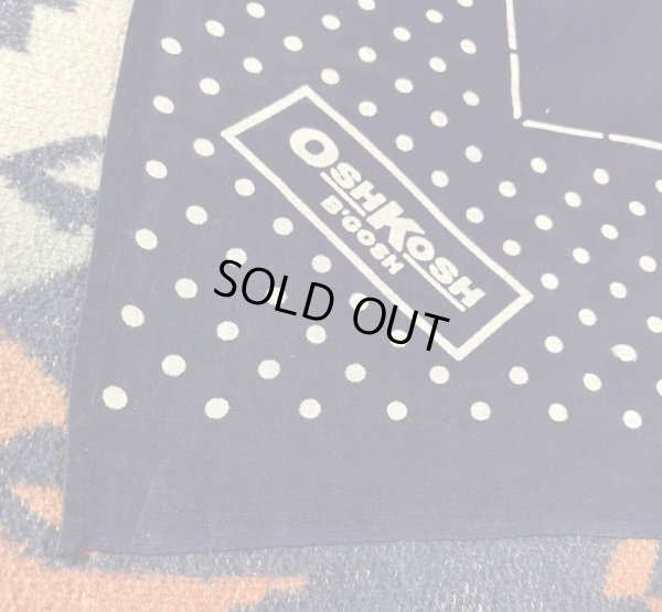 画像5: OSH KOSH Bandana Navy Color (2)