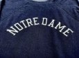 画像4:  70’s Champion NOTRE-DAME Univ Sweat Shirt