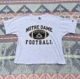 画像1: 90’s Champion NOTRE DAME Univ. Tee Shirt (1)