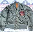 画像1:  64’ L-2B Flight Jacket 7448F (ARMY USATSCH) (1)