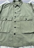 画像3: 40’s US Navy N-3 2 Pocket HBT Jacket (approx 44) 