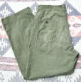 画像1: 50’s P-58 USMC Sateen Utility Trousers (36x31) (1)