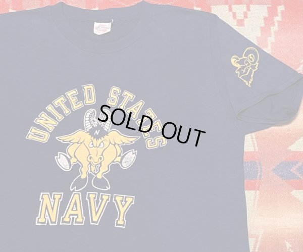 画像2: US NAVY "Bill The Goat＂T-Shirt