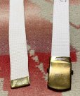 画像2: (2) US NAVY Enlisted Men’s Cotton Web Belt (32inch) (2)