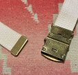 画像3: (1) US NAVY Enlisted Men’s Cotton Web Belt (31inch) (3)