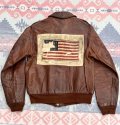 1941’ AAF CBI A-2 Rough Wear (36) w/ Silk Flag Blood Chit