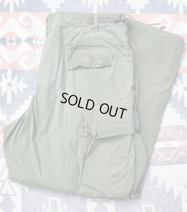 画像1: ARMY 3rd Jungle Fatigue Trousers "Transitional Model" (Large-Short)