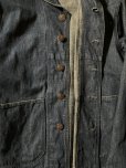 画像3: ~40’s USCG Shawl Collar Denim Jacket (3)