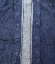 画像7: 40’s Dead Stock USN Shawl Collar Denim Jacket (XL)