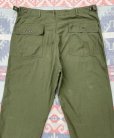 画像7: 64’ ARMY OG-107(初期型 移行期モデル)Sateen Utility Trousers 42x33