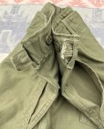 画像8: 64’ ARMY OG-107(初期型 移行期モデル)Sateen Utility Trousers 42x33