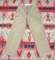 画像2: 50’s ARMY M-56 Khaki Chino Trousers(32x33表記)ボタンフロント