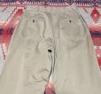 画像6: 50’s ARMY M-56 Khaki Chino Trousers(32x33表記)ボタンフロント