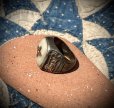 画像3: ~1940’s(WW2) USAAF Prop Wing "Shell/Gold/Silver" Sterling Silver Ring