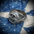 画像1: ~1940’s WW2 USAAF(US ARMY AIR FORCE) Silver Ring (1)