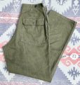 画像1: Late 40’s ARMY M-1947 OD-7 HBT Utility Trousers (HBTベイカーパンツ) (1)