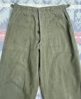 画像3: Late 40’s ARMY M-1947 OD-7 HBT Utility Trousers (HBTベイカーパンツ)