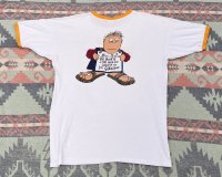 70's Champion "HARVEY WALLBANGER?"  Ringer Tee