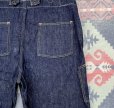 画像8: Circa 1920’s  "BIG GUY" Low-Back Denim Overalls