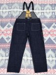 画像4: Circa 1920’s  "BIG GUY" Low-Back Denim Overalls