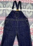 画像3: Circa 1920’s  "BIG GUY" Low-Back Denim Overalls