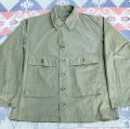 WW2 USN HBT Jacket (40R) w/Stencil "Near Mint Condition"