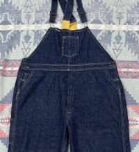 Circa 1920’s "BIG GUY"Low-Back Denim Overalls