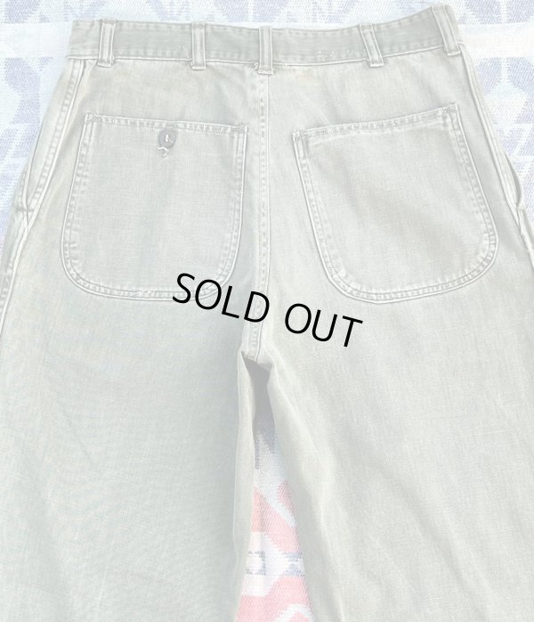 画像5: 50’s USMC P-58(P-56)Cotton Sateen Utility Trousers(実寸32x30.5)